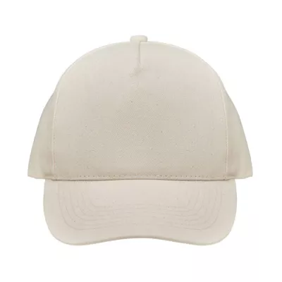 Czapka z daszkiem organiczna 250 g/m² BICCA CAP - Bezowy (MO6432-13)