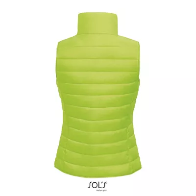 Kamizelka pikowana damska Sol's WAVE WOMEN - Neon Lime (S01437-NL)