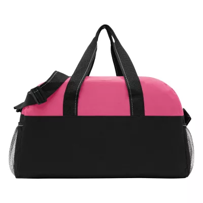 Sportowa torba FITNESS - czarny, różowy (56-0808555)
