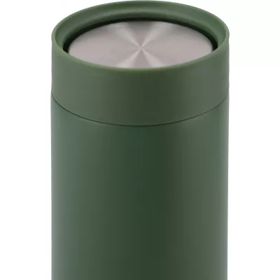 Kubek termiczny stalowy z recyklingu LE PORT MoLu 360 ml - oliwkowy (535319)