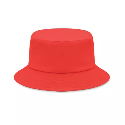 Kapelusz przeciwsłoneczny bawełniany 260 g/m² MONTI - Czerwony (MO2261-05)