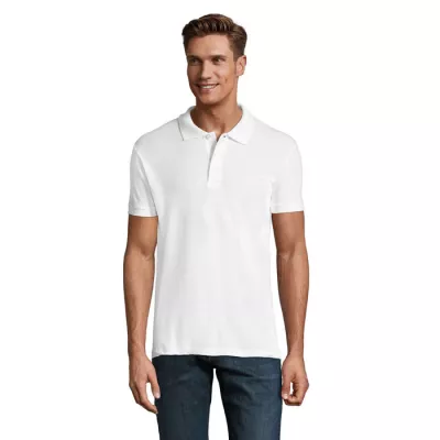 Koszulka polo męska piqué 180 g/m² Sol's PERFECT MEN - Bialy (S11346-WH)