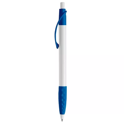 Długopis plastikowy (ABS) Cosmo - biało / królewskoniebieski (LT87622-N0114)