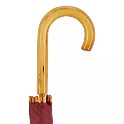 Aran 190T poliester 23" parasol z uchwytem otwierany automatycznie - bordowy (LT97118-N0019)