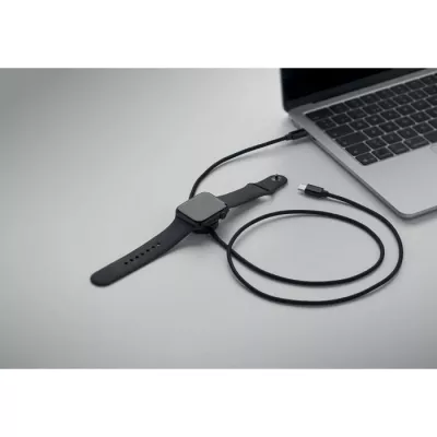 Kabel USB-C 60W z ładowarką do smartwatcha ARGER - Bialy (MO3151-06)