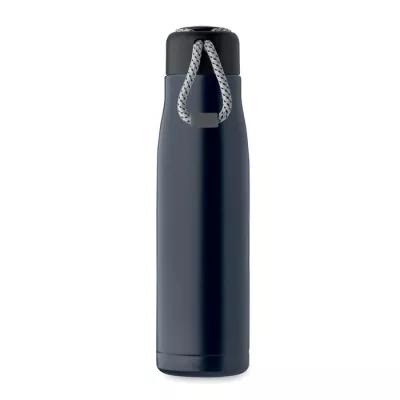 Butelka termiczna z uchwytem sznurkowym 500 ml CORDLE - Francuski Granat (MO2413-85)