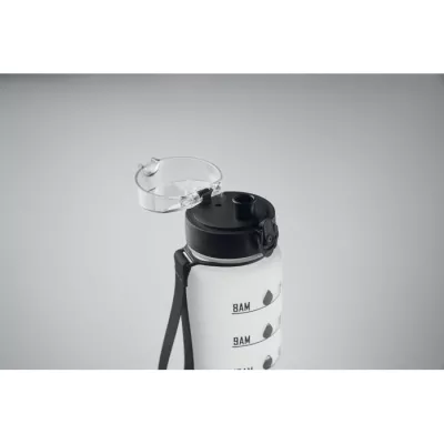 Butelka sportowa RPET 1000 ml ISFORDEN MARK - Przezroczysty Bialy (MO2672-26)
