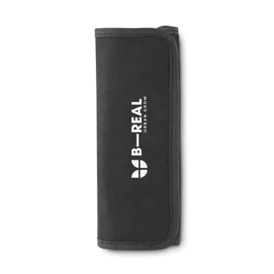 Zestaw narzędzi ogrodowych w etui z filcu RPET GRASS - Czarny (MO2153-03)