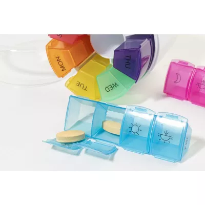 Everypill zestaw pojemników na tabletki - biały (AP800256)