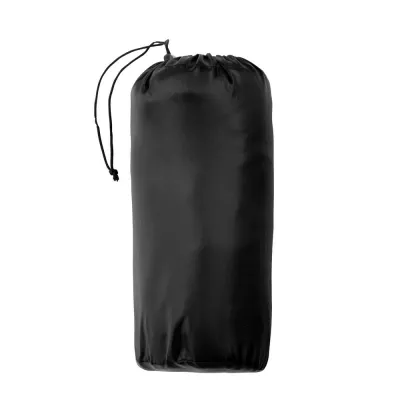Koc polarowy 120 x 150 cm w pokrowcu - szary (P459.062)