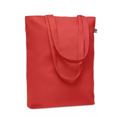 Torba płócienna z bawełny organicznej 270 g/m² COCO - Czerwony (MO6713-05)