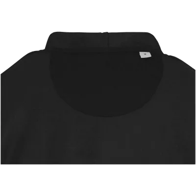 Jasper bluza unisex z kapturem z materiału organicznego pochodzącego z recyklingu z certyfikatem OCS, o gramaturze 280 g/m² - Czarny (39666-BLACK)