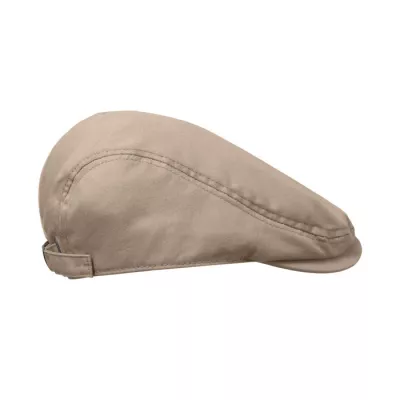 Czapka kaszkiet z bawełny twill 235 g/m² FLAT PEAK - Bezowy (MO2850-13)