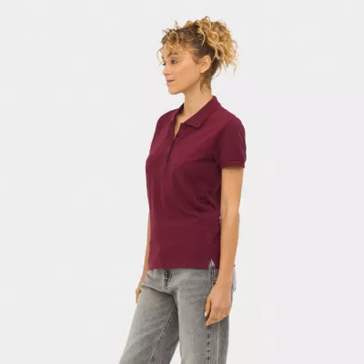 Koszulka polo damska piqué 170 g/m² Sol's PASSION - Burgundy (S11338-BG)