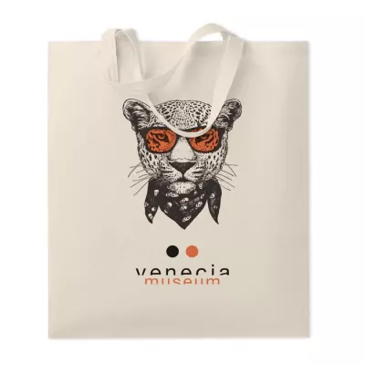 Torba bawełniana 140 g/m² MARKETA + - Bezowy (MO9847-13)