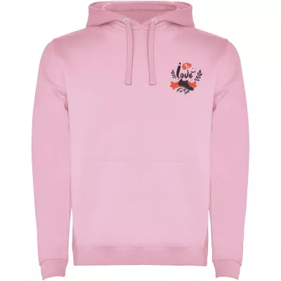 Bluza z kapturem "kangurek" 280 g/m² Roly Urban - Jasnoróżowy (R1067-L_PINK)