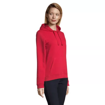 Bluza damska z kapturem 280 g/m² Sol's SPENCER WOMEN - Czerwony (S03103-RD)