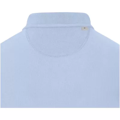 Męskie polo Oakville z długim rękawem - Niebieski mgła (38086-MISTBLUE)
