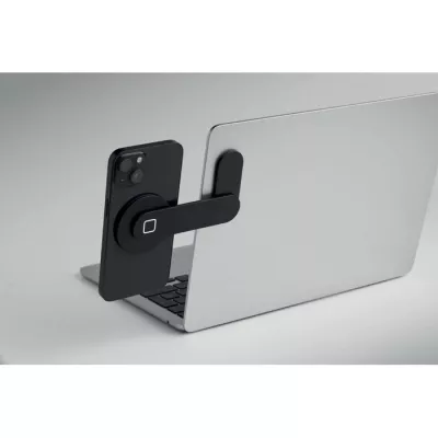 Magnetyczny uchwyt na telefon z aluminium SCREENTACH - Czarny (MO3160-03)