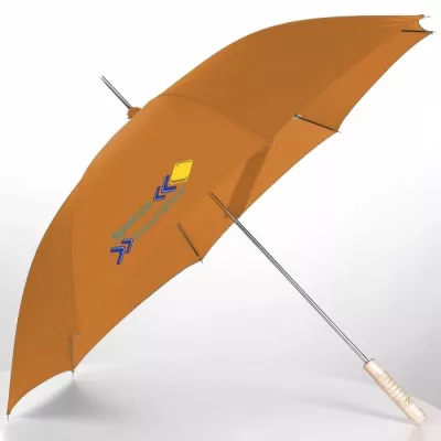Parasol automatyczny Ø100 cm LE MANS - pomarańczowy (508610)