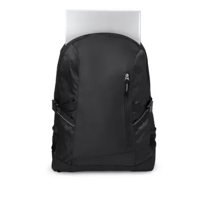 Plecak na laptopa 15" z poliestru 600D TECNOTREK - Czarny (MO9096-03)