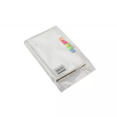 Notes z karteczkami samoprzylepnymi STIKLO A6 - biały (18224-01)