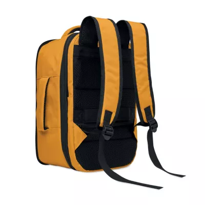 Plecak kabinowy z RPET na laptop 15" FLYSAFE - Ochre (MO2840-78)