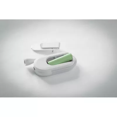 Lampka LED do książki z akumulatorem SCENE REPLA - Bialy (MO3241-06)