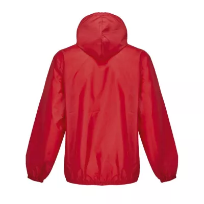 Wiatrówka unisex wodoodporna z kapturem Sol's SHIELD - Czerwony (S04758-RD)