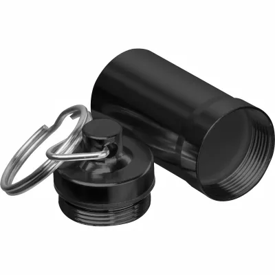 Brelok z pojemnikiem ALICE - czarny (9535903)