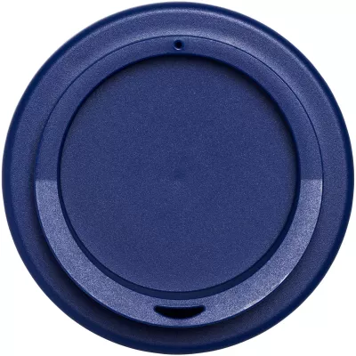 Kubek termiczny z serii Americano® o pojemności 350 ml z uchwytem - Czarny-Niebieski (21000202)