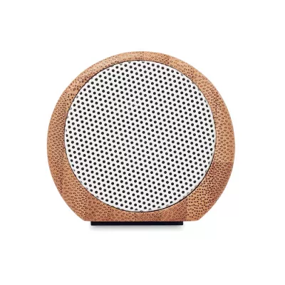 Głośnik w bambusowej obudowie 2x5W SPEAKBOX - Drewna (MO6219-40)