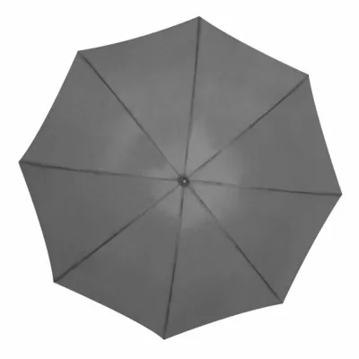 Parasol manualny XL Ø133 cm HURRICAN - szary (518707)