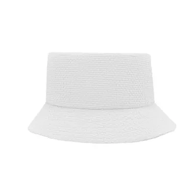 Kapelusz słomkowy z papieru BILGOLA+ - Bialy (MO2267-06)