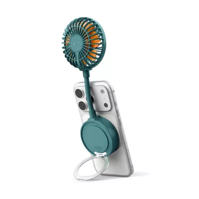 Fresh 'n Rebel Bezprzewodowy Magnetyczny Wentylator z Podstawką pod Telefon - Wodny (LT49755-N0029)