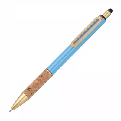 Długopis metalowy touch pen MARIAN - jasnoniebieski (1369024)
