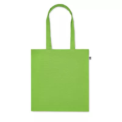 Torba z bawełny organicznej 220 g/m² BENTE COLOUR - Limonka (MO2197-48)