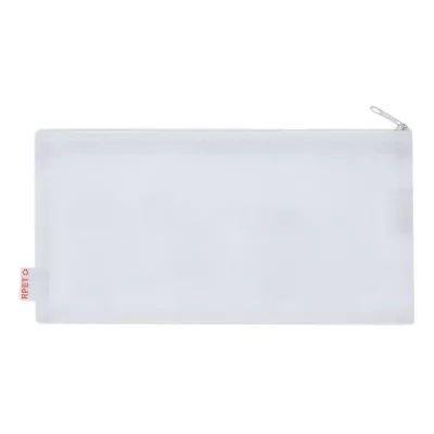 Piórnik do kolorowania, świąteczny wzór, kredki - biały (VA238-02)