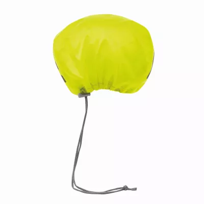 Ochraniacz przeciwdeszczowy na kask rowerowy - żółty (56-0239001)
