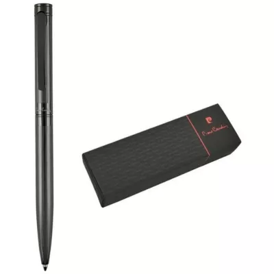 Długopis metalowy RENEE Pierre Cardin - ciemnoszary (B0100501IP377)