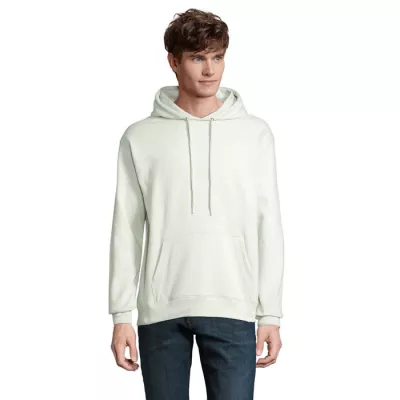 Bluza unisex z kapturem 280 g/m² Sol's CONDOR - Creamy Green (S03815-CI)