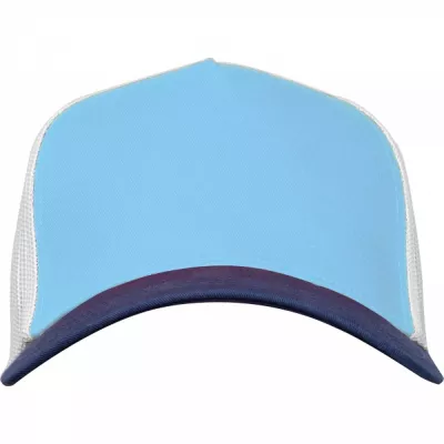 Czapka z daszkiem bawełniana 5 paneli CrisMa 290 g/m2 TREVOR - jasnoniebieski (5391924)