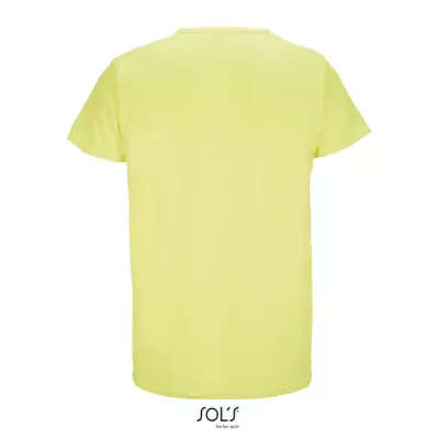 Koszulka sportowa unisex 130 g/m² Sol's SPRINT - Neon Yellow (S02995-NE)