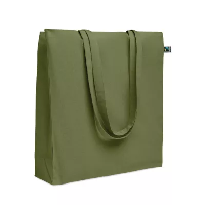 Torba Fairtrade z klinem 180 g/m² OSOLE++ COLOUR - Ciemnozielony (MO2590-60)