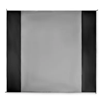 Mata plażowa duża z poliestru 200x210 cm NOSAND - Czarny (MO2882-03)