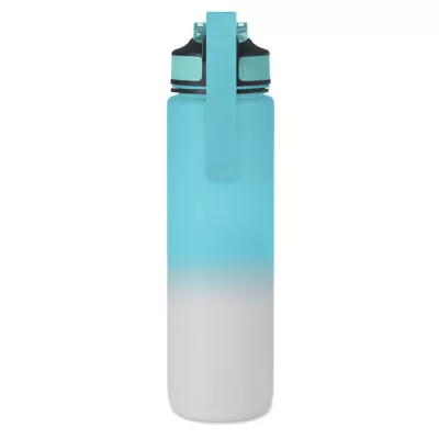 Butelka sportowa RPET 1000 ml ze słomką ACTIVATE - Baby Blue (MO2489-66)