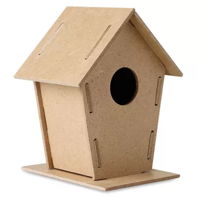 Budka dla ptaków z MDF do złożenia WOOHOUSE - Drewna (MO8532-40)
