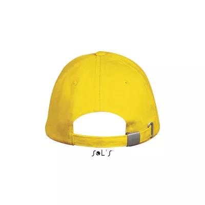 Czapka z daszkiem 5-panelowa 260 g/m² Sol's LONG BEACH - Dorado (S00594-GO)