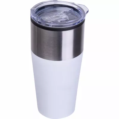 Kubek termiczny 600 ml JORDAN - biały (8536906)