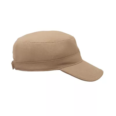 Czapka wojskowa bawełniana 260 g/m² FIELD - Khaki (MO2867-39)